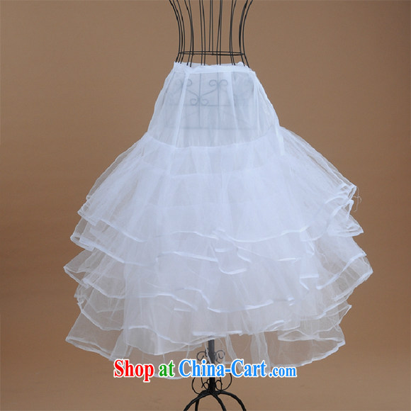 Honeymoon bridal wedding dresses the mandatory accessories high quality 4-Layer yarn bone skirt spreader wedding dress party white pictures, price, brand platters! Elections are good character, the national distribution, so why buy now enjoy more preferential! Health