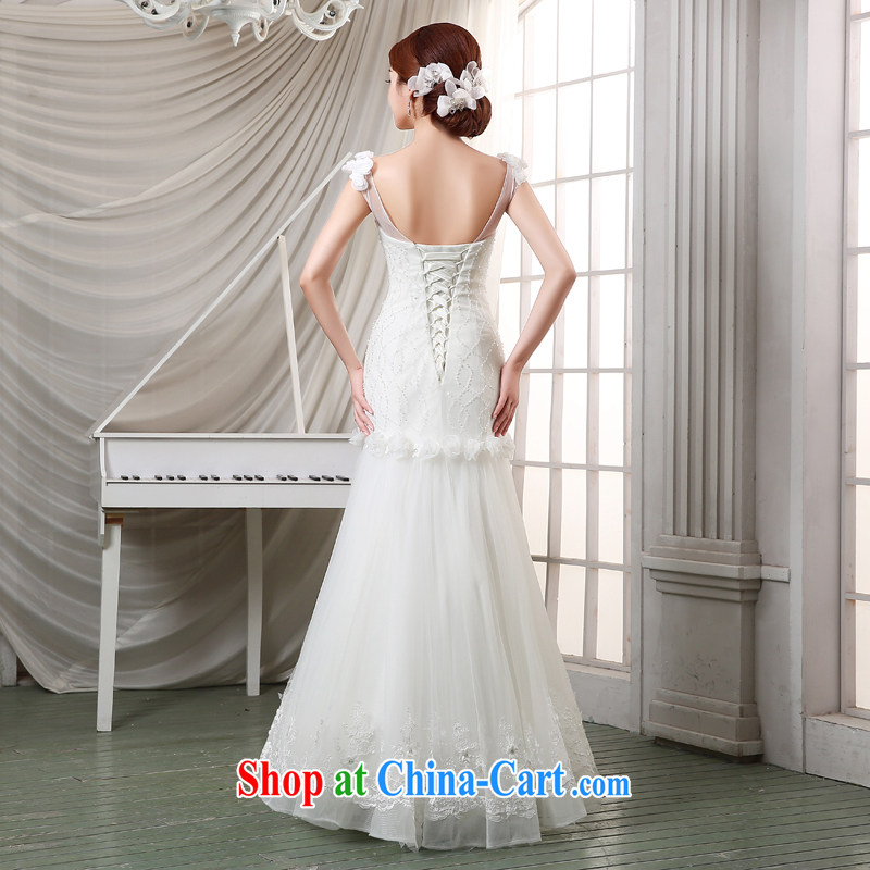7 color 7 tone Korean version 205 new dual-shoulder with a strap graphics thin lace retro crowsfoot wedding H 003 white M, 7 color 7 tone, shopping on the Internet