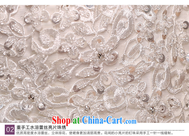7-Color 7 tone Korean version 2015 New new is the shoulder to align graphics thin diamond lace Madame wedding dresses H 005 white XL pictures, price, brand platters! Elections are good character, the national distribution, so why buy now enjoy more preferential! Health