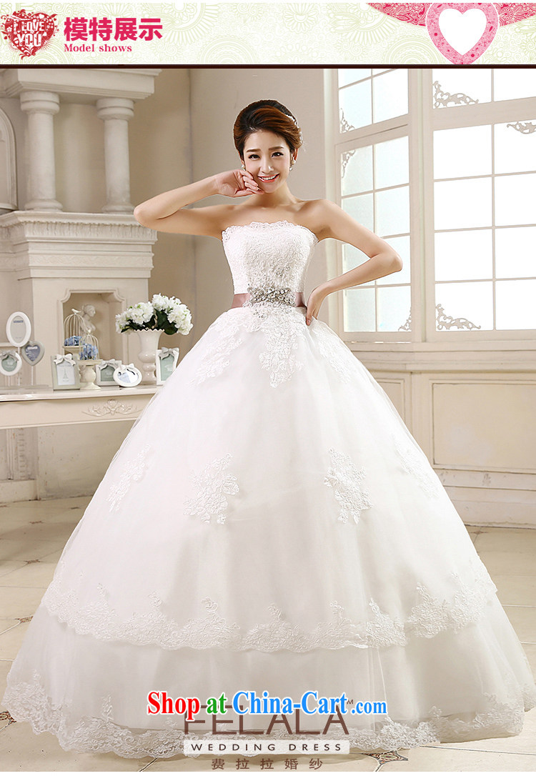 Ferrara ♀ 2015 new wedding dresses with bare chest Korean-style wedding the waist graphics thin wedding summer XL (2 feet 2) pictures, price, brand platters! Elections are good character, the national distribution, so why buy now enjoy more preferential! Health