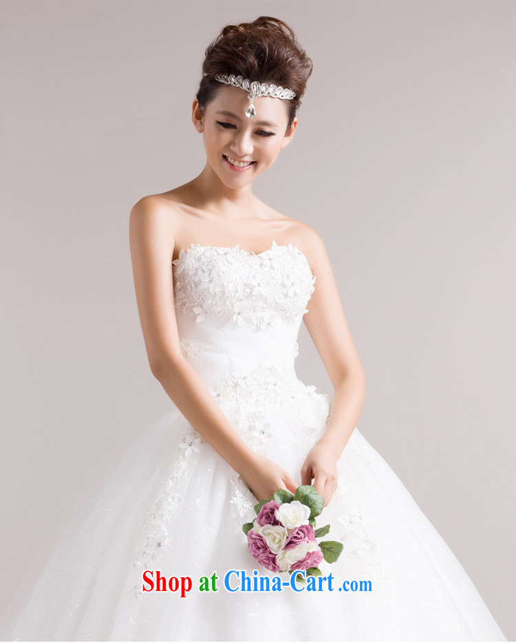 7 color 7 tone Korean version 2014 new marriages Mary Magdalene Chest straps, with the flowers, wedding dresses H 012 white tailored pictures, price, brand platters! Elections are good character, the national distribution, so why buy now enjoy more preferential! Health