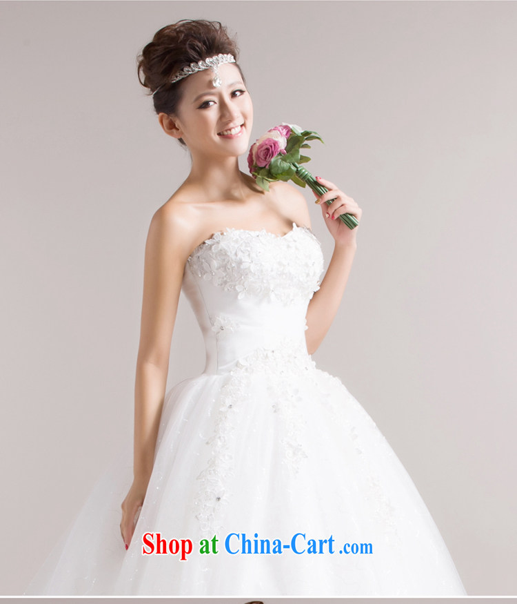 7 color 7 tone Korean version 2014 new marriages Mary Magdalene Chest straps, with the flowers, wedding dresses H 012 white tailored pictures, price, brand platters! Elections are good character, the national distribution, so why buy now enjoy more preferential! Health