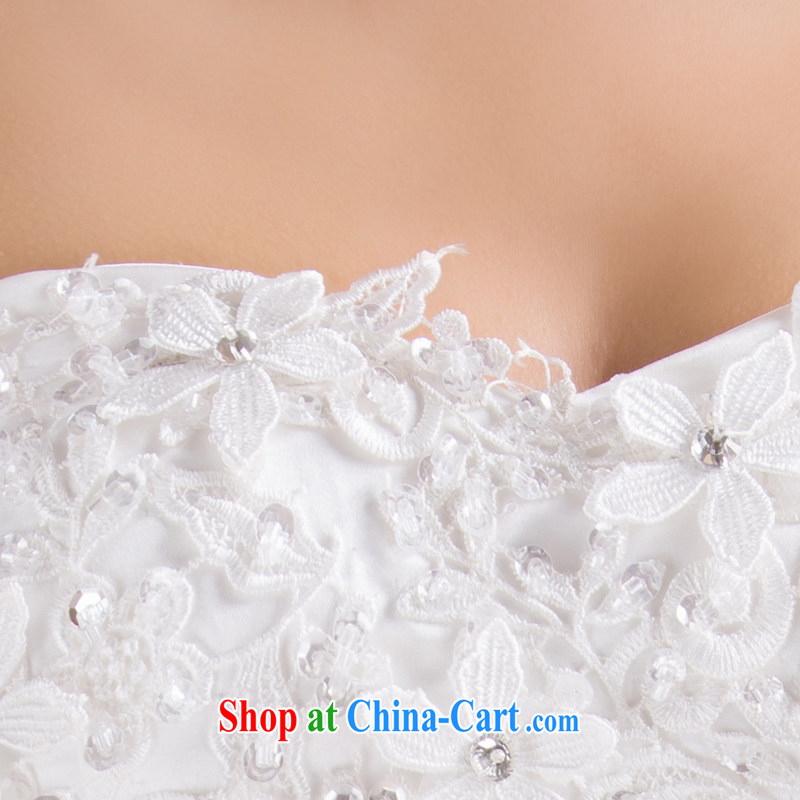 7 color 7 tone Korean version 2014 new marriages wiped Chest straps, with the flowers, wedding dresses H 012 white tailored to 7-Color 7 tone, shopping on the Internet