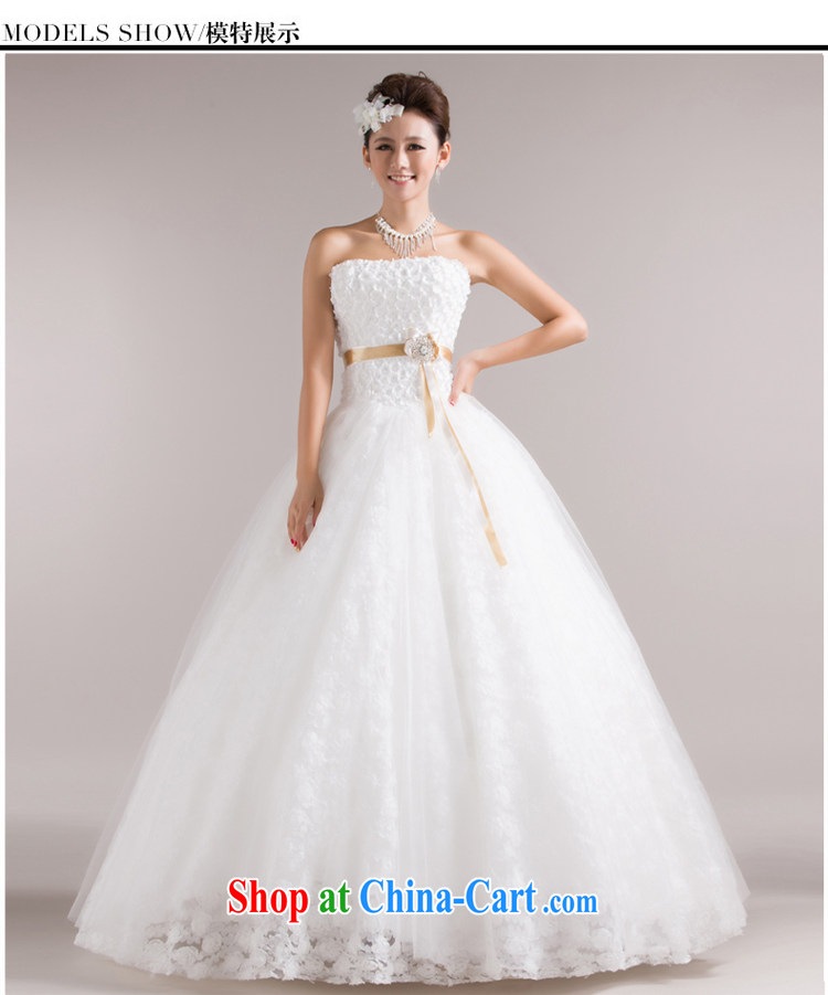 7 color 7 tone Korean version 2015 new marriages white straps with chest bare sweet Princess lace graphics thin wedding dresses H 011 white tailored pictures, price, brand platters! Elections are good character, the national distribution, so why buy now enjoy more preferential! Health