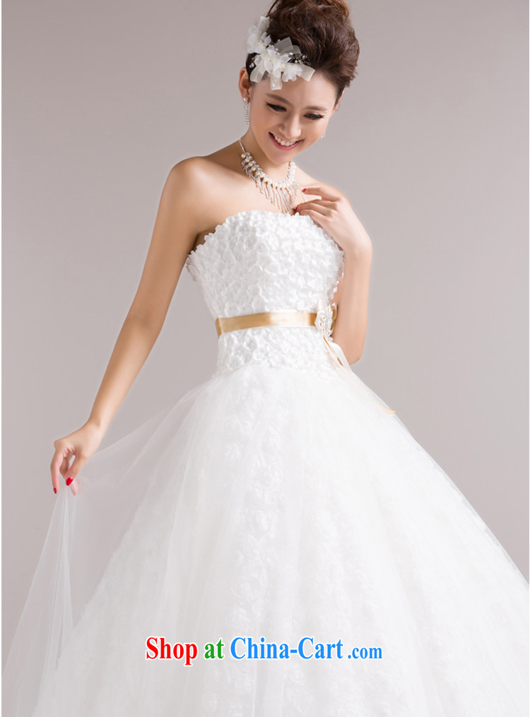 7 color 7 tone Korean version 2015 new marriages white straps with chest bare sweet Princess lace graphics thin wedding dresses H 011 white tailored pictures, price, brand platters! Elections are good character, the national distribution, so why buy now enjoy more preferential! Health