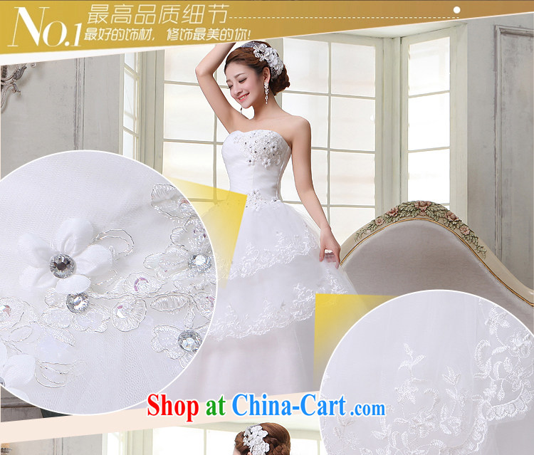 There is a bride Korean sweet Princess dress 2015 new alignment to erase chest retro flouncing wedding white XXXL Suzhou shipping pictures, price, brand platters! Elections are good character, the national distribution, so why buy now enjoy more preferential! Health