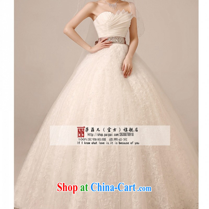 Love, Norman wedding dresses 2014 new Korean Princess graphics thin bride wiped his chest pregnant women dress-white wedding toast serving girls high wedding - New, love so Pang, shopping on the Internet