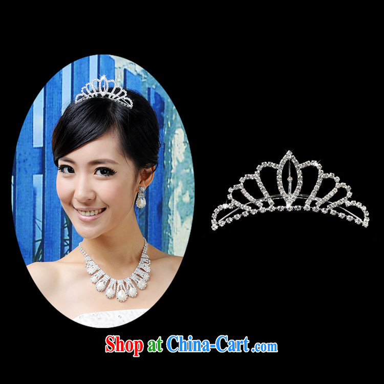 2015 honeymoon bridal bride Crown bridal jewelry bridal headdress bridal hair accessories the comb-style Crown white pictures, price, brand platters! Elections are good character, the national distribution, so why buy now enjoy more preferential! Health