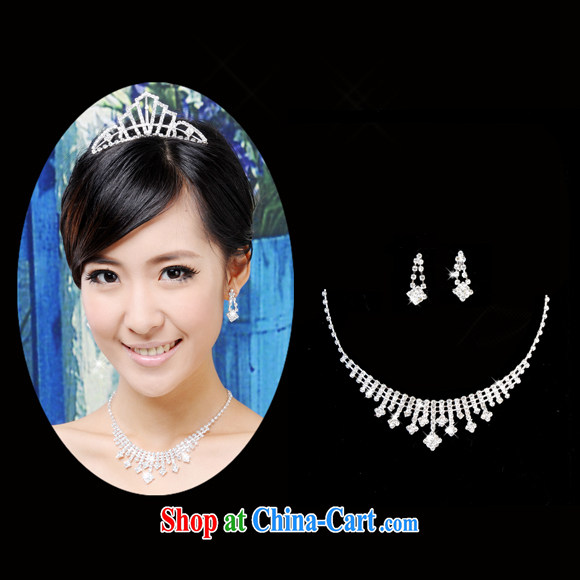 Honeymoon bridal wedding jewelry bridal necklace bridal suite Link/jewelry/necklace earrings two-piece white pictures, price, brand platters! Elections are good character, the national distribution, so why buy now enjoy more preferential! Health