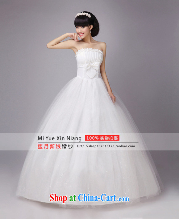 Honeymoon bridal wedding Pearl flower bridal wedding dresses wedding dresses new 2015 sweet Princess wedding white XXL pictures, price, brand platters! Elections are good character, the national distribution, so why buy now enjoy more preferential! Health