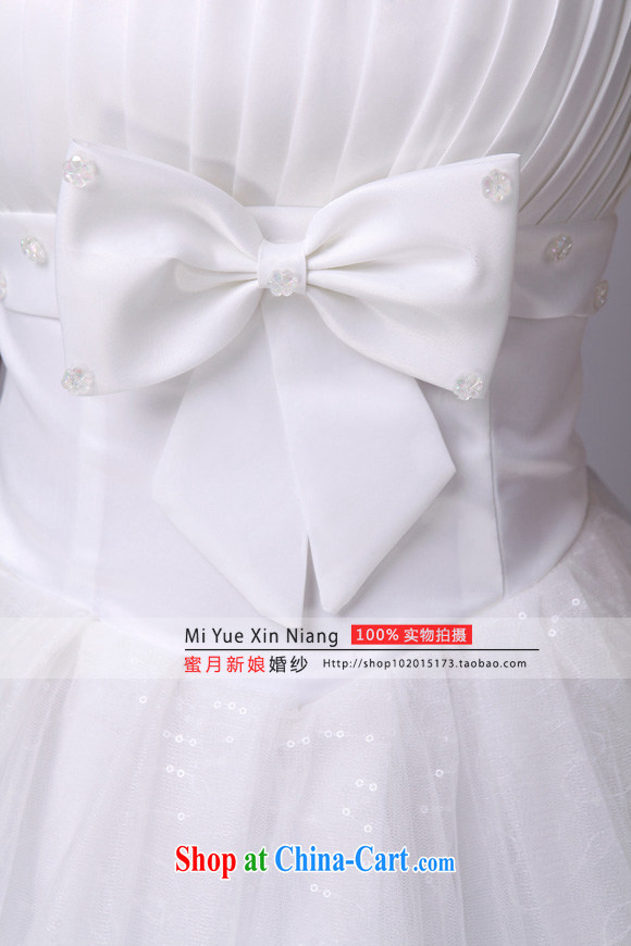 Honeymoon bridal wedding Pearl flower bridal wedding dresses wedding dresses new 2015 sweet Princess wedding white XXL pictures, price, brand platters! Elections are good character, the national distribution, so why buy now enjoy more preferential! Health