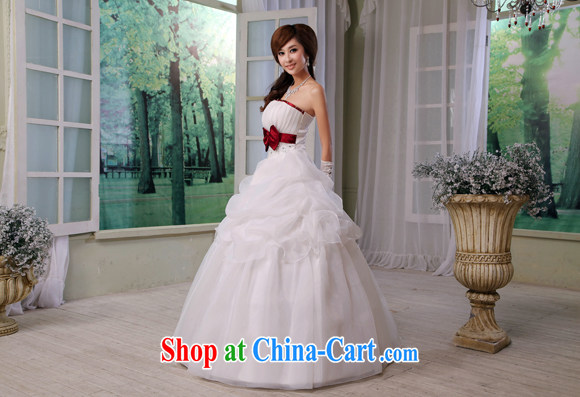 Honeymoon bridal wedding dresses butterfly knot bridal wedding new sweet Princess wedding wine red bow tie white XXL pictures, price, brand platters! Elections are good character, the national distribution, so why buy now enjoy more preferential! Health