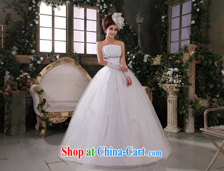 Honeymoon bride summer 2015 new water drilling flowers bridal wedding Korean Korean-style New sweet Princess wedding white XXL pictures, price, brand platters! Elections are good character, the national distribution, so why buy now enjoy more preferential! Health