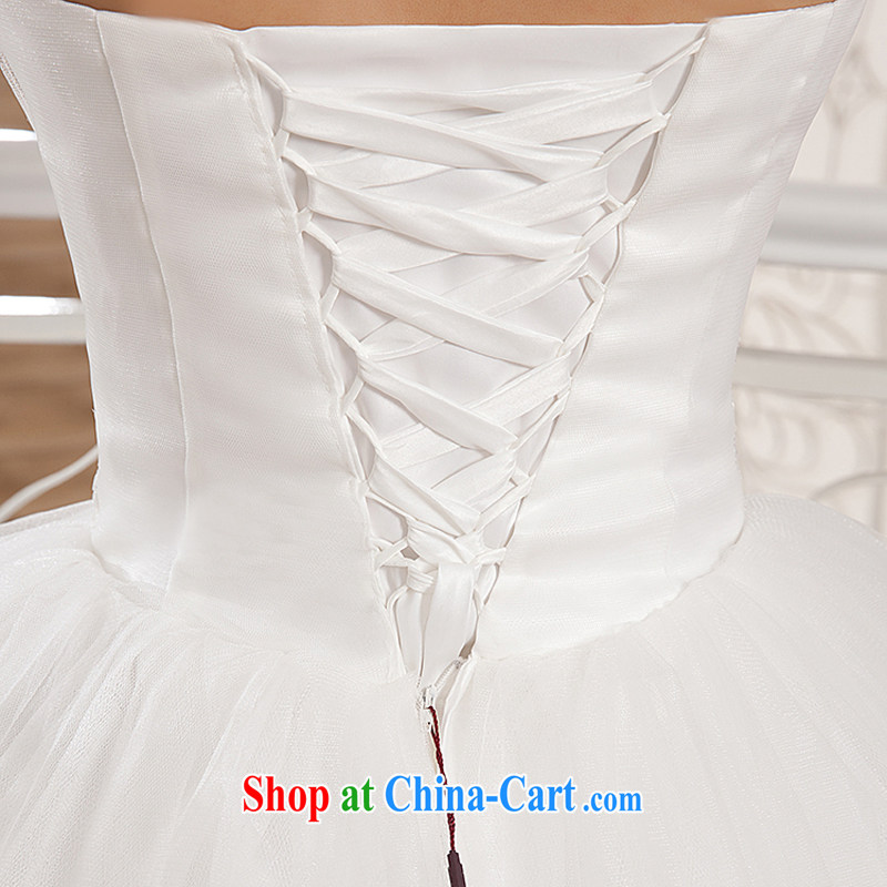 Honeymoon bridal wedding dresses 2015 new stylish Beauty Chest bare wedding sexy straps Princess wedding white XXL, Honeymoon bridal, shopping on the Internet