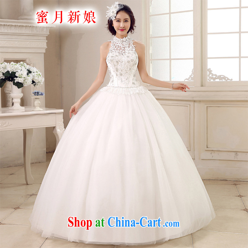 Honeymoon bridal 2015 new wedding Korean fashion is also nails Pearl with Princess wedding band wedding white XL