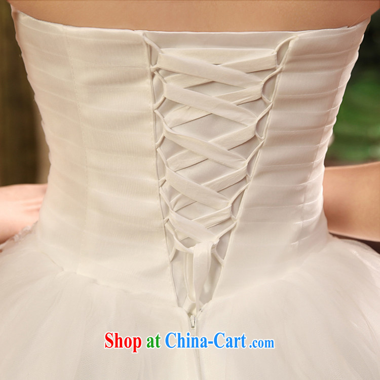 Rain was Yi 2015 new listing white wedding flowers water drilling sweet Princess Mary Magdalene chest strap wedding dresses HS 931 white Suzhou shipping M pictures, price, brand platters! Elections are good character, the national distribution, so why buy now enjoy more preferential! Health