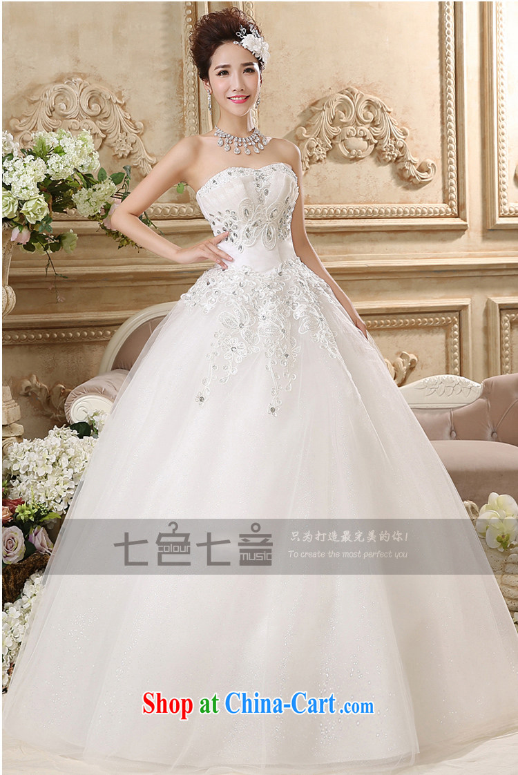 7-Color 7, Korean edition 2015 summer new light drill tie-up beauty to erase chest wedding dresses H 020 white tailored pictures, price, brand platters! Elections are good character, the national distribution, so why buy now enjoy more preferential! Health