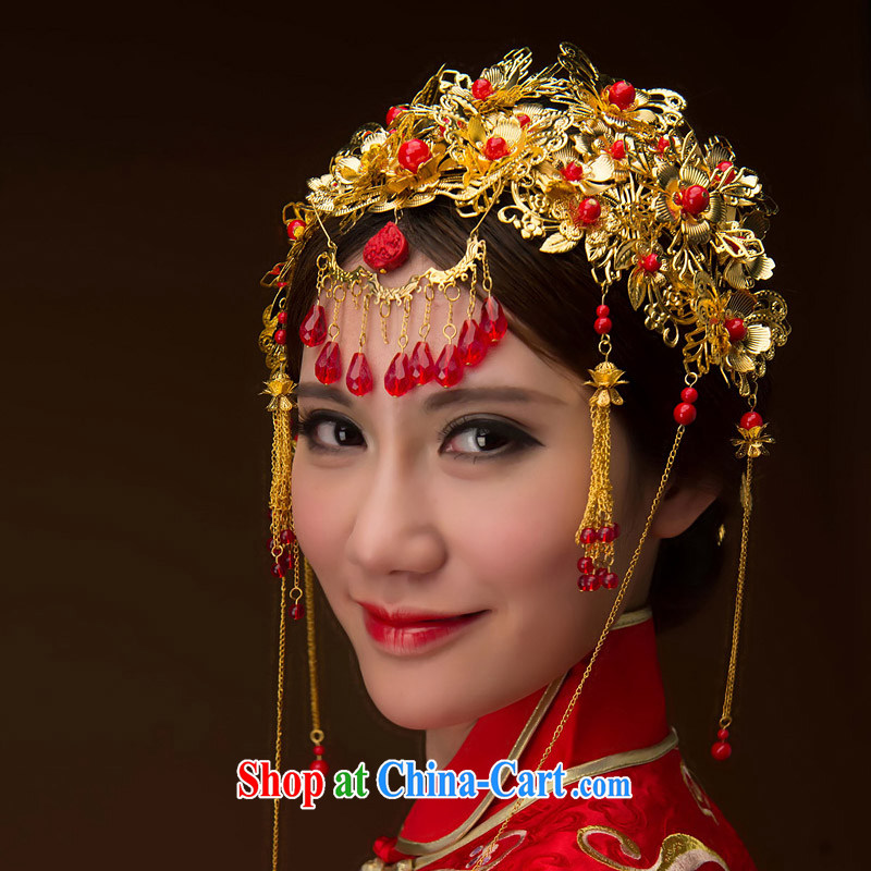 The bridal 2015 bridal head-dress retro-su Wo service and classic head-dress costumes package 133, a bride, shopping on the Internet