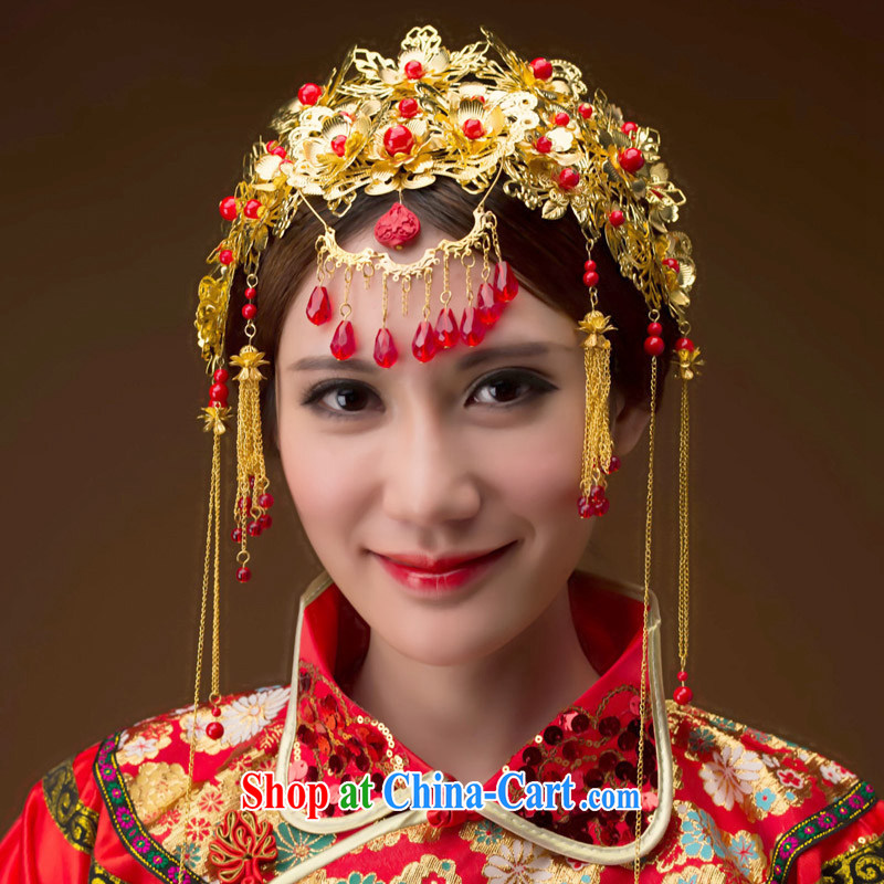 The bridal 2015 bridal head-dress retro-su Wo service and classic head-dress costumes package 133, a bride, shopping on the Internet