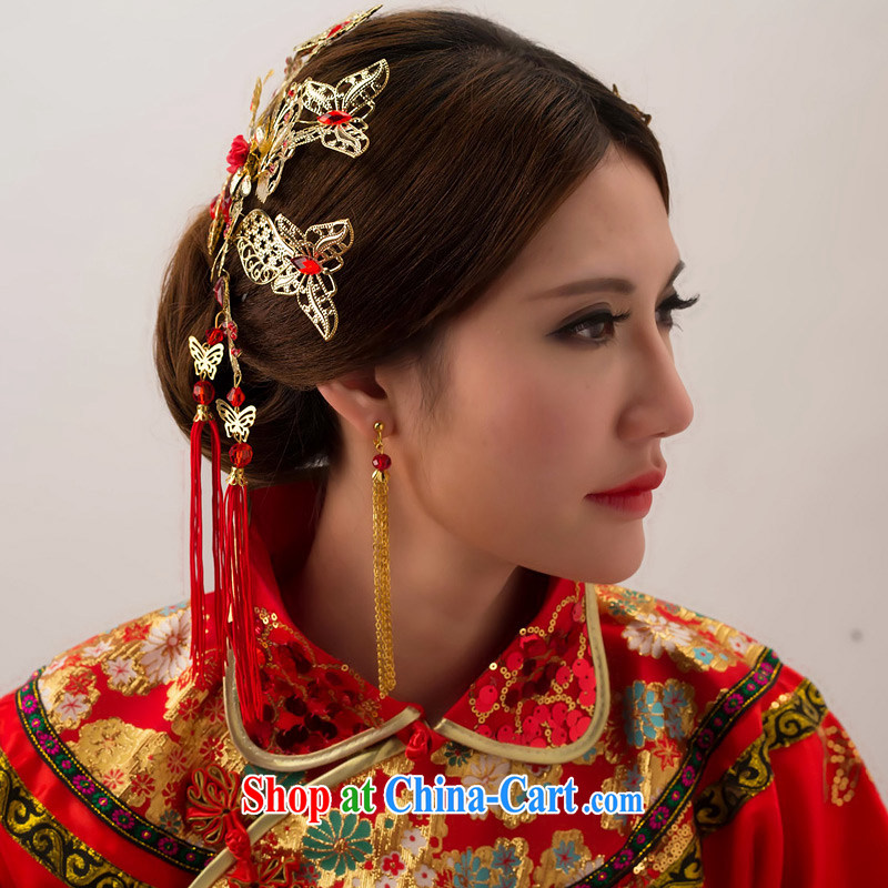 The bride's stylish classic head-soo-wo service and bridal headdress butterfly-su package 132, a bride, shopping on the Internet