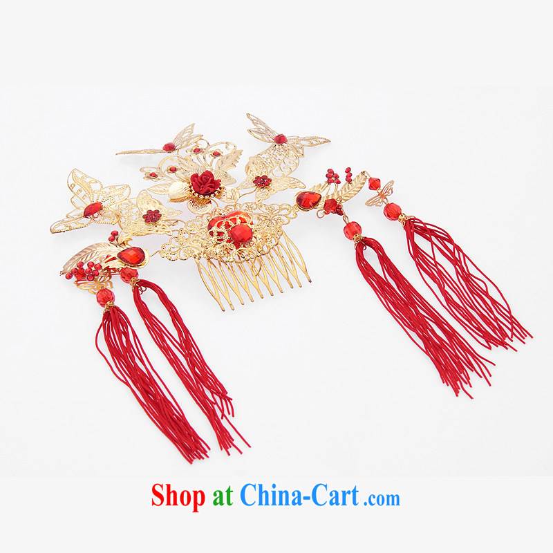 The bride's stylish classic head-soo-wo service and bridal headdress butterfly-su package 132, a bride, shopping on the Internet
