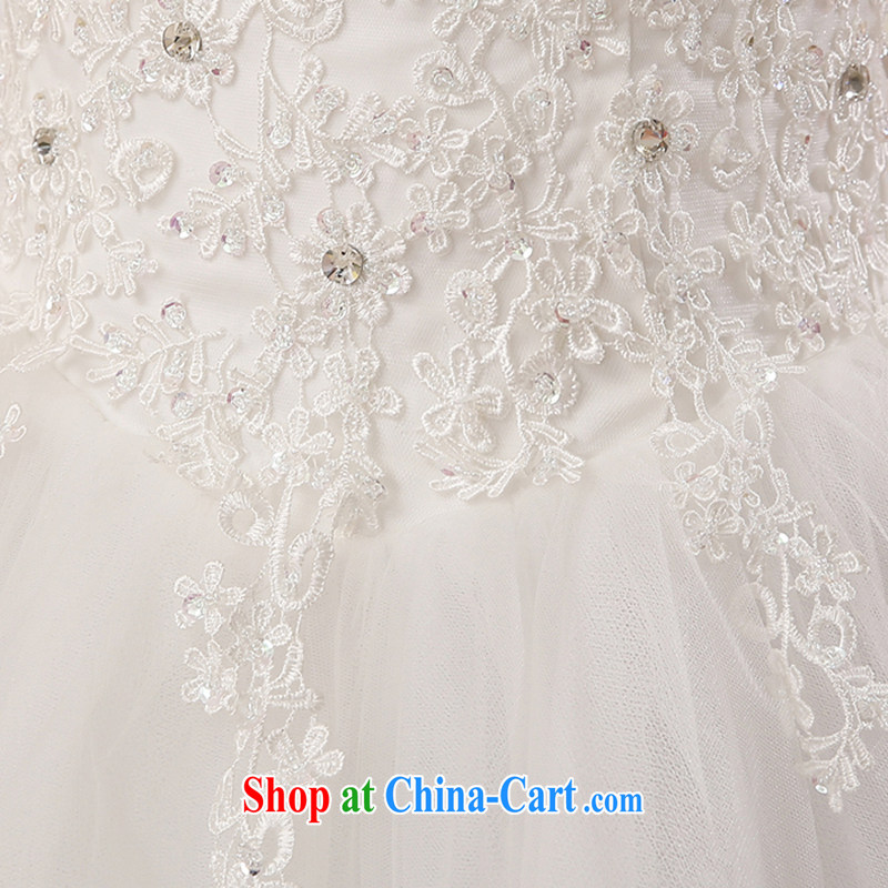7 color 7 tone Korean version 2015 new strap with simple code graphics thin lace field shoulder wedding dresses H 021 white L, 7 color 7 tone, shopping on the Internet