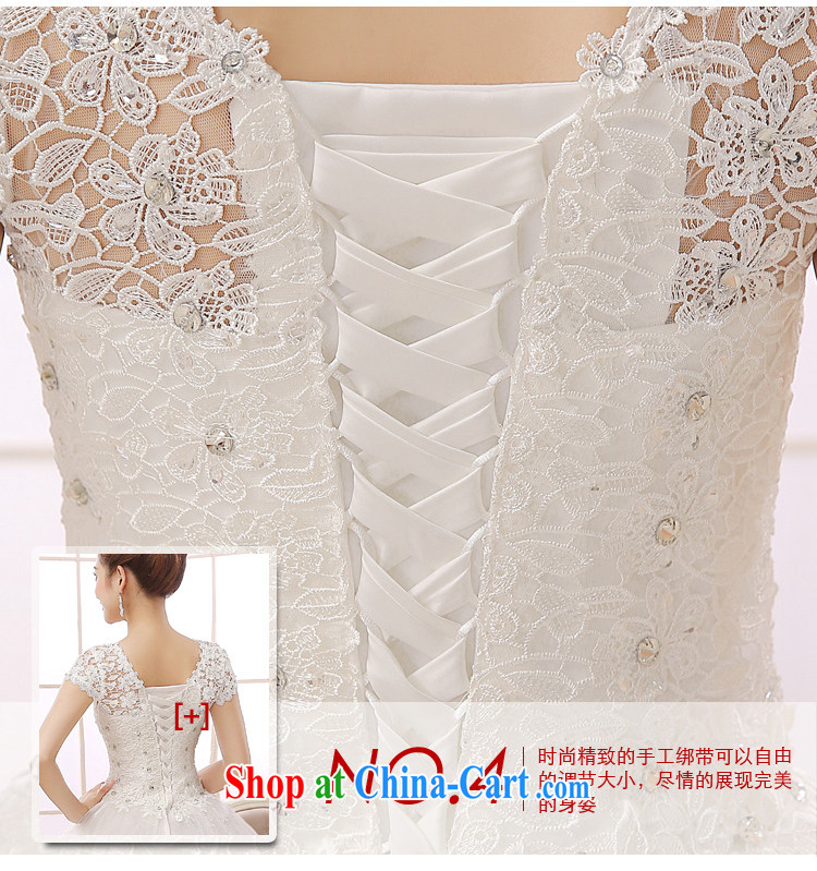 7-Color 7 tone Korean version 2015 new paragraph to align with the Code graphics thin retro Palace lace hunsha wedding dresses H 023 white M pictures, price, brand platters! Elections are good character, the national distribution, so why buy now enjoy more preferential! Health