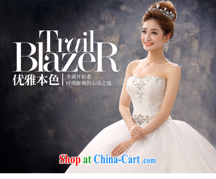 7 color 7 tone Korean version 2015 new erase chest strap with light drill elegant larger graphics thin shaggy dress wedding dresses H 025 white tailored (final) pictures, price, brand platters! Elections are good character, the national distribution, so why buy now enjoy more preferential! Health