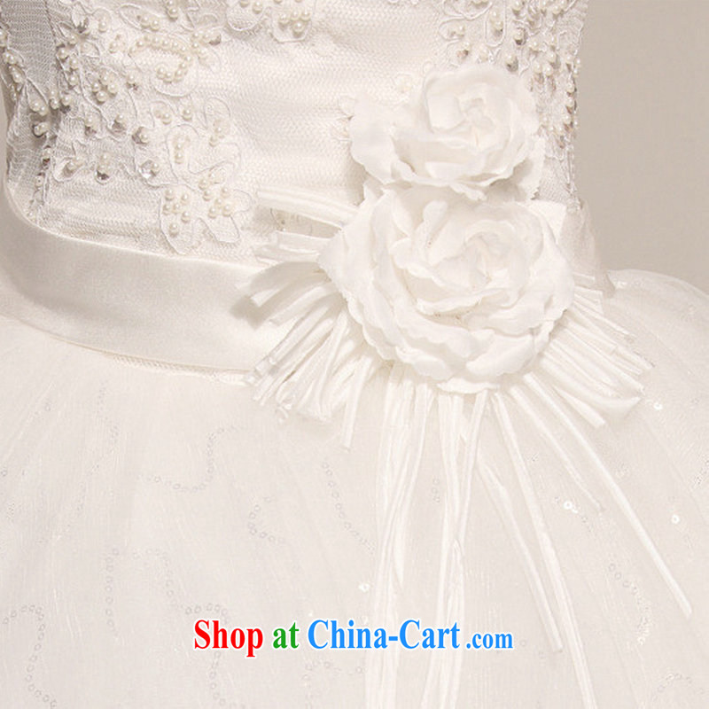 Optimize video wedding a Field double-shoulder marriages with graphics thin sweet Princess 2014 new dresses XS spring 7150 white XL package, optimize, and shopping on the Internet