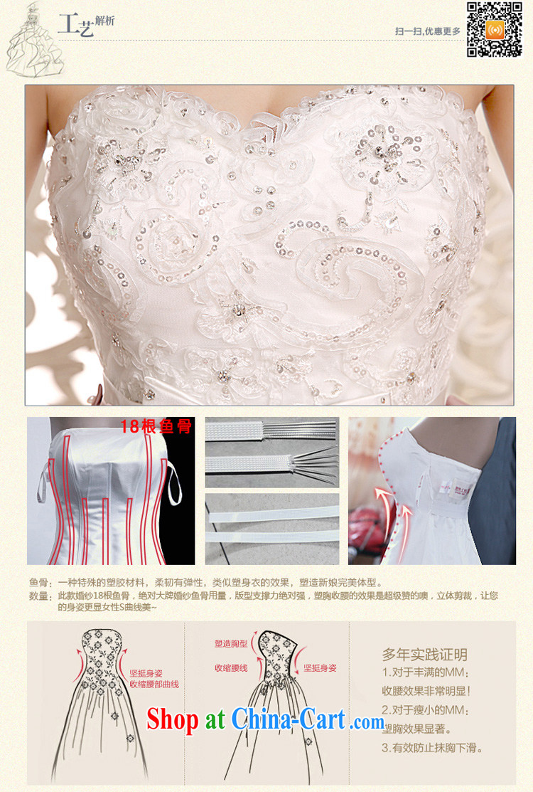 Honeymoon bridal 2015 new wedding dresses classic sexy Bow Tie bare chest wedding dresses with straps wedding white XL pictures, price, brand platters! Elections are good character, the national distribution, so why buy now enjoy more preferential! Health