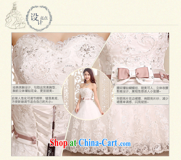 Honeymoon bridal 2015 new wedding dresses classic sexy Bow Tie bare chest wedding dresses with straps wedding white XL pictures, price, brand platters! Elections are good character, the national distribution, so why buy now enjoy more preferential! Health