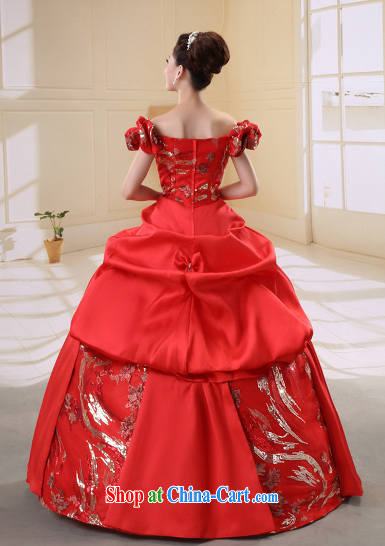 Rain Coat yet stylish bridal wedding dresses fall and winter home red yarn moderator singers performances serving your shoulders wedding HS 826 red XL pictures, price, brand platters! Elections are good character, the national distribution, so why buy now enjoy more preferential! Health
