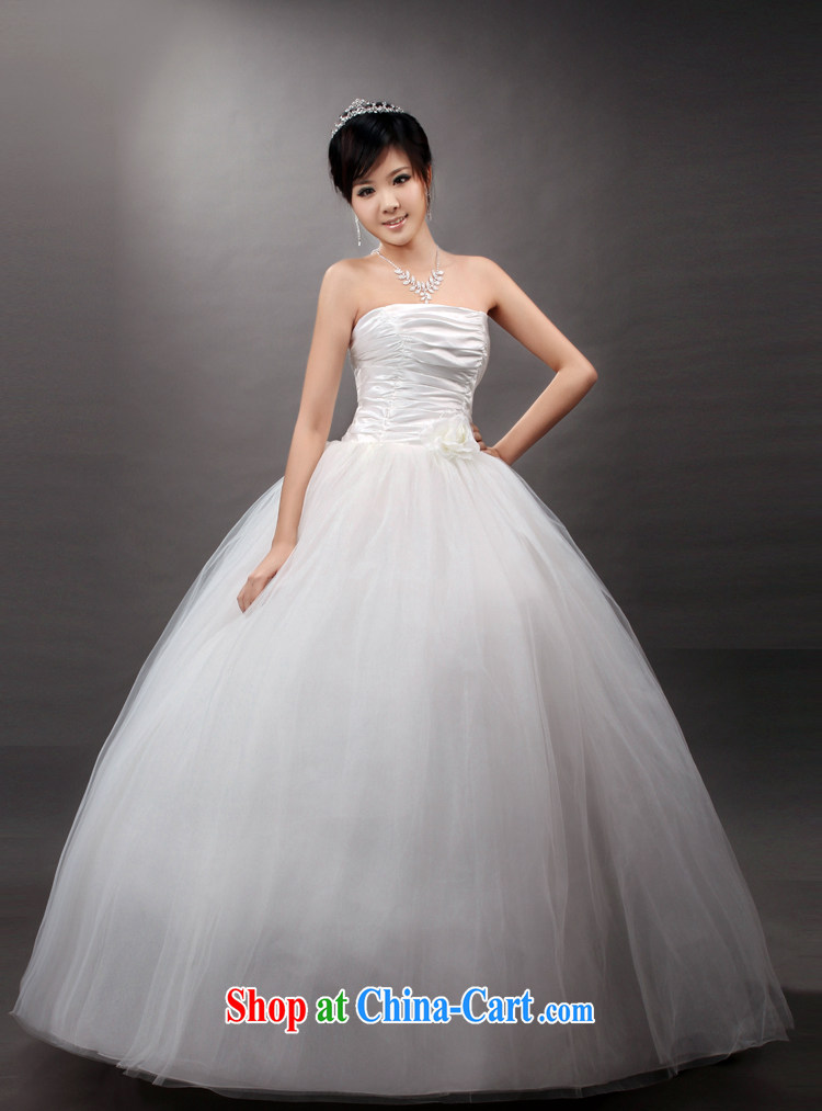 Rain Coat yet stylish Princess bridal wedding dresses summer wedding Korean dresses white dresses style simple and beautiful bride's bare chest wedding HS 802 white M pictures, price, brand platters! Elections are good character, the national distribution, so why buy now enjoy more preferential! Health