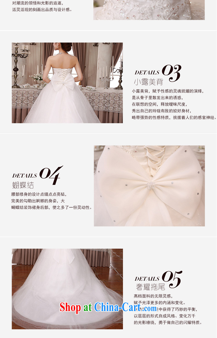 There is embroidery bridal wedding dresses the tail 2015 new Korean version Mary Magdalene chest butterfly wedding dresses with the Do not return pictures, price, brand platters! Elections are good character, the national distribution, so why buy now enjoy more preferential! Health