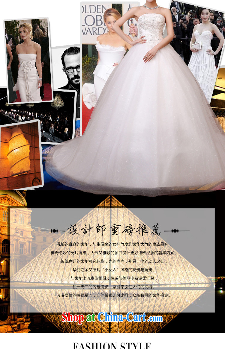 There is embroidery bridal wedding dresses the tail 2015 new Korean version Mary Magdalene chest butterfly wedding dresses with the Do not return pictures, price, brand platters! Elections are good character, the national distribution, so why buy now enjoy more preferential! Health