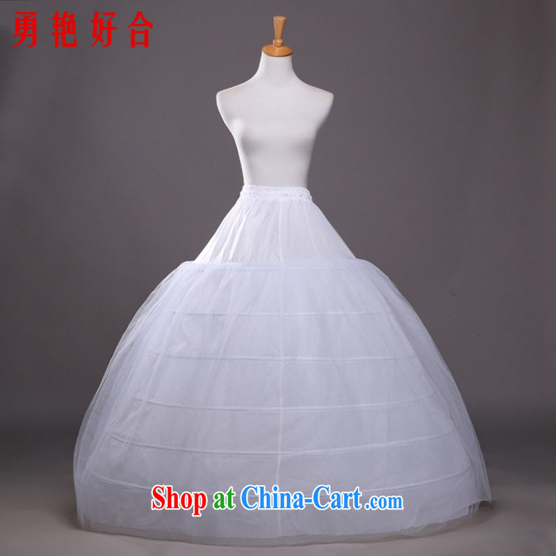 Yong-yan and wedding dresses skirt stays inch large size skirt spreader wedding accessories high quality 6 ring 1 white