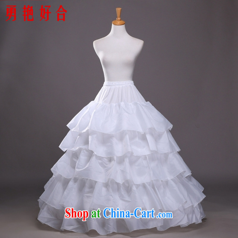 Yong-yan and wedding dresses skirt stays inch cluster 5 Layer Cake try skirt spreader wedding accessories high quality white