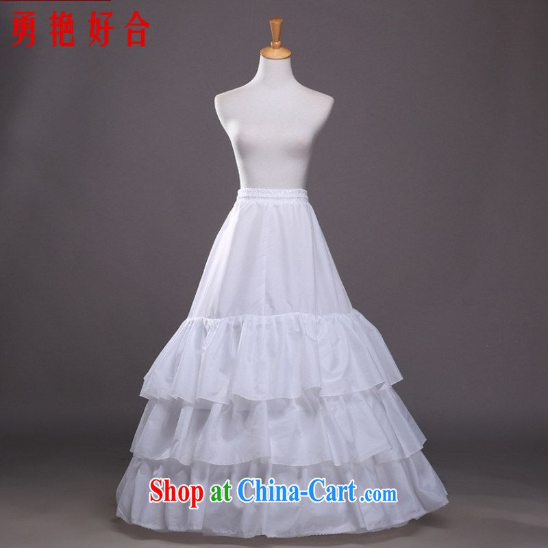Yong-yan and wedding dresses skirt stays inch cluster 3 Layer Cake try skirt spreader wedding accessories high quality white