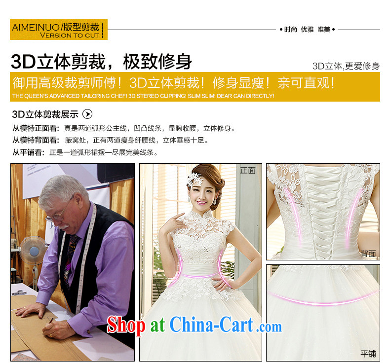 The United States and the 2015 spring and summer wedding dresses the Field shoulder flowers lace retro, for binding with Korean Princess beauty with yarn H - 45 white XXL pictures, price, brand platters! Elections are good character, the national distribution, so why buy now enjoy more preferential! Health