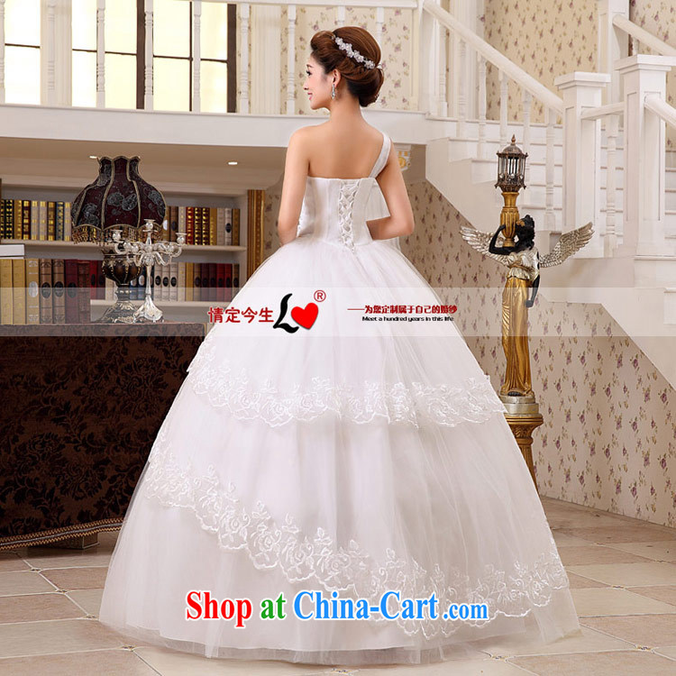 Love Life 2015 new water drilling flowers Korean Princess Mary Magdalene chest strap wedding white with wedding dresses wedding dress white L pictures, price, brand platters! Elections are good character, the national distribution, so why buy now enjoy more preferential! Health