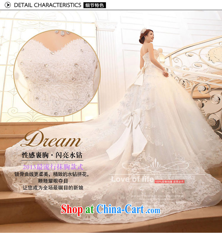 Love Of The temporal parquet diamond luxury tail wedding new 2015 sweet tie-erase chest Korean Princess bow tie wedding dress girls white S pictures, price, brand platters! Elections are good character, the national distribution, so why buy now enjoy more preferential! Health