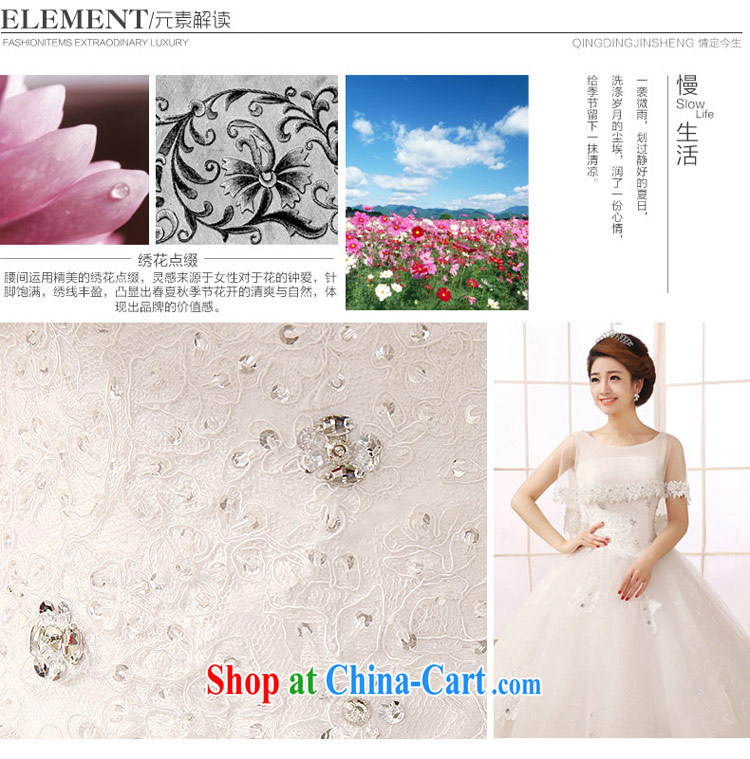 Love of the new life, the 2015 code version won the Field shoulder wedding dresses Stylish retro married women with wedding dress girls white XXL pictures, price, brand platters! Elections are good character, the national distribution, so why buy now enjoy more preferential! Health