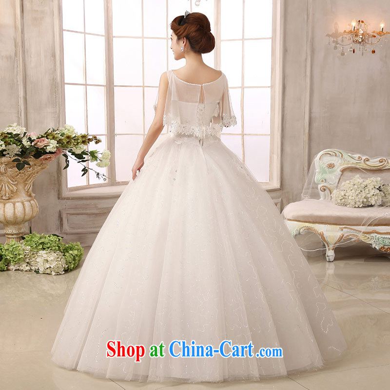 Love of the new life, the 2015 code version won the Field shoulder wedding dresses Stylish retro married women with wedding dress girls white XXL, love life, and shopping on the Internet
