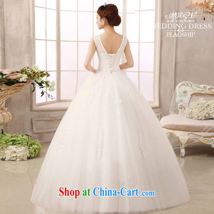 Love Life wedding dresses Korean word aligned shoulder to bind with beauty bridal wedding stylish wedding white XXL pictures, price, brand platters! Elections are good character, the national distribution, so why buy now enjoy more preferential! Health