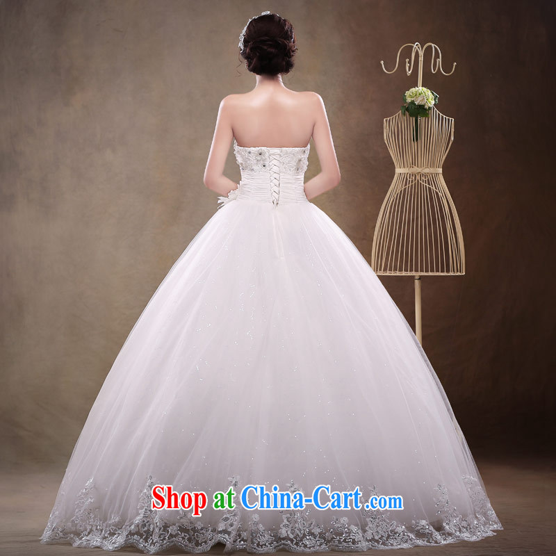 Love Life wedding dresses new, summer 2015 Korean bridal white beauty with his chest bare sweet European root yarn A field dress wedding dress girls white XXL, love life, and, on-line shopping