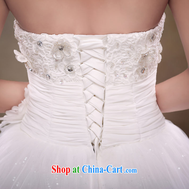 Love Life wedding dresses new, summer 2015 Korean bridal white beauty with his chest bare sweet European root yarn A field dress wedding dress girls white XXL, love life, and, on-line shopping
