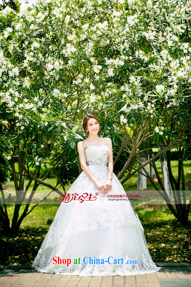 Love Life 2015 spring and summer dress white bridal New with antique Korean version Mary Magdalene chest wedding dresses stylish lace white XXL pictures, price, brand platters! Elections are good character, the national distribution, so why buy now enjoy more preferential! Health