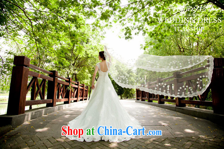 Love Life 2015 new wedding dresses Korean Beauty graphics thin smears chest crowsfoot trailing white lace-up waist-M white XXL pictures, price, brand platters! Elections are good character, the national distribution, so why buy now enjoy more preferential! Health