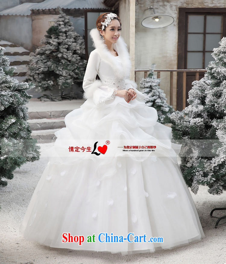 Love Life wedding dresses new 2015 erase chest Korean white winter marriages with wedding dress girls white XXL pictures, price, brand platters! Elections are good character, the national distribution, so why buy now enjoy more preferential! Health