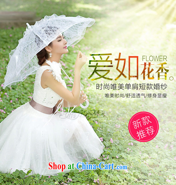 Love Life 2015 new bridesmaid short wedding dresses the bride dress short dress stylish bridesmaid serving the shoulder-white-waist-white XXL pictures, price, brand platters! Elections are good character, the national distribution, so why buy now enjoy more preferential! Health